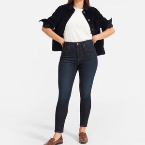 Everlane High Rise Curvy Skinny Jean Crop
